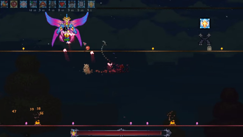 Empress of Light Boss in Terraria.