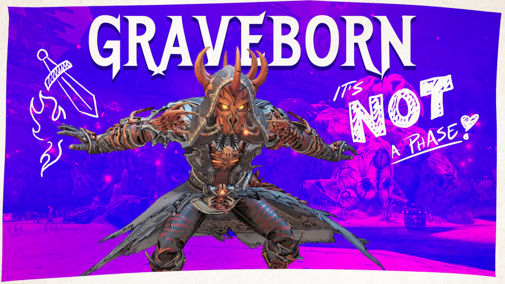 Graveborns lose health to deal damage to the enemies in Tiny Tina's Wonderlands. 