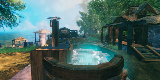 Valheim hot tub how to make