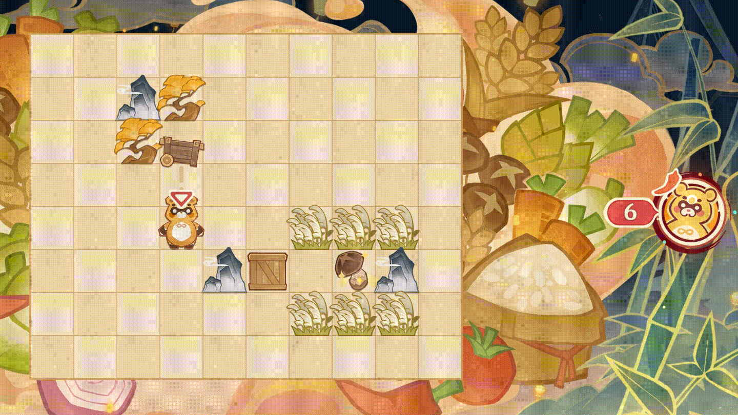 Genshin Impact Paper Shadows A-Foraging: Fragrant Mountain Delicacies Solution.