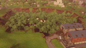 Dusty Divot (Forested)