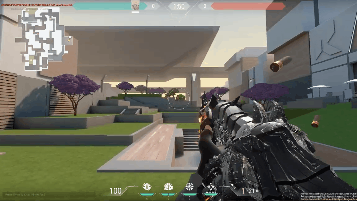 Valorant The Judge Elderflame dragon reload animation