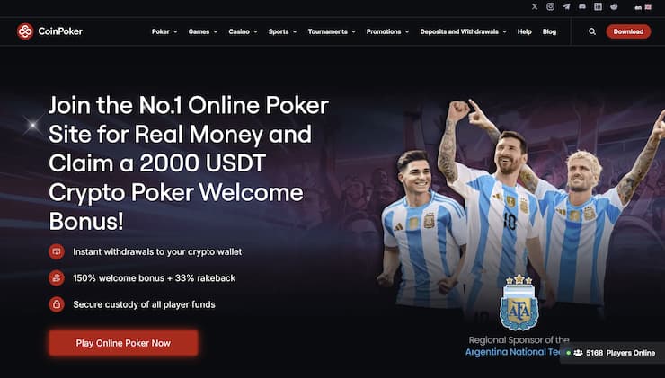 A look at CoinPoker, one of the best new online casinos for US players.